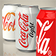 Coca cola can set - 3DOcean Item for Sale