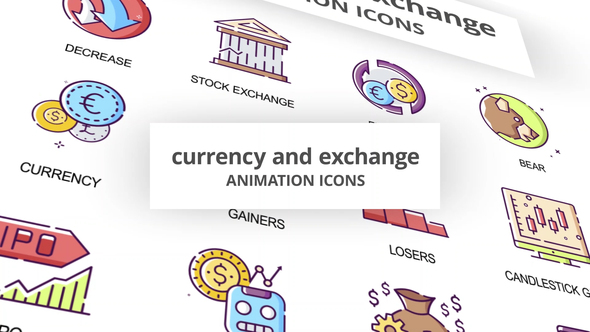 Currency & Exchange - Animation Icons