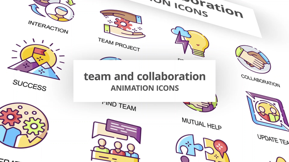 Team & Collaboration - Animation Icons