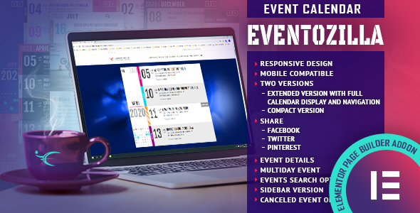 EventoZilla - Event Calendar - Elementor Widget Addon