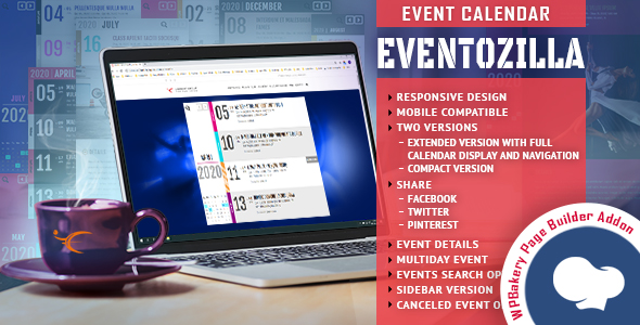 EventoZilla - Event Calendar - Addon For WPBakery Page Builder (formerly Visual...