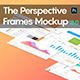 Perspective Frames Mockup 2.0 - GraphicRiver Item for Sale