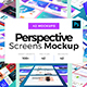Perspective Screens Mockup - GraphicRiver Item for Sale