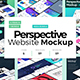 Perspective Website Mockup Presentations - GraphicRiver Item for Sale