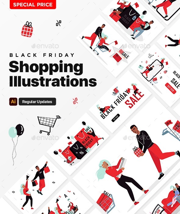 Shopping Illustrations