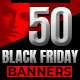 50-Black Friday Promotional Banners - GraphicRiver Item for Sale