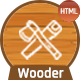 Wooder - Carpenter & Craftsman Business HTML Template + RTL - ThemeForest Item for Sale
