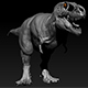 Tarbosaurus Muscle Base Model - 3DOcean Item for Sale