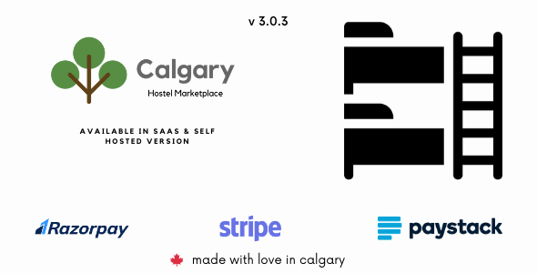 Calgary Hostel Management System - SAAS & Self Hosted