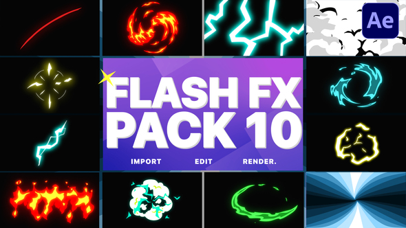 Flash FX Elements Pack 10 | After Effects alt