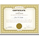 Gold certificate - GraphicRiver Item for Sale