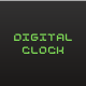 Digital Clock for Apple Tv - CodeCanyon Item for Sale