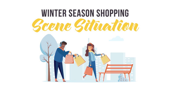 Winter season shopping - Scene Situation