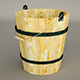 wooden buckets - 3DOcean Item for Sale