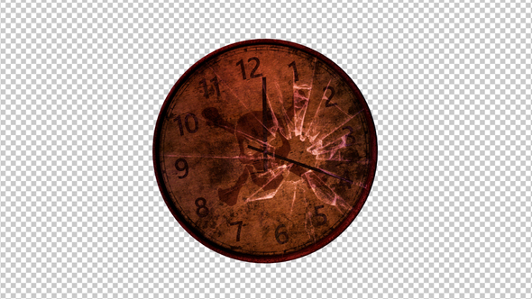 Creepy Clock - Transparent Loop