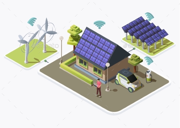 Alternative Energy Sources Power Smart Home