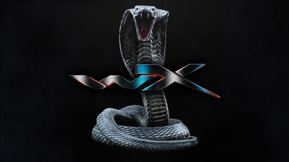 Cobra Fire Logo 4K