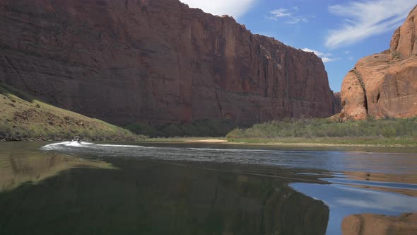 Jetboating on Colorado River