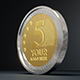 Gold Coin Mockups - GraphicRiver Item for Sale