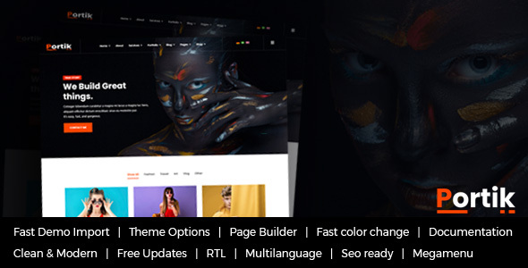 Portik - Creative Portfolio Joomla Template