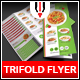 Restaurant Trifold Menu Flyer - GraphicRiver Item for Sale