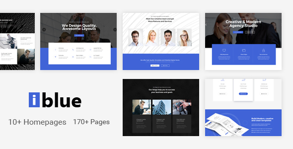 iblue - Responsive Multipurpose Joomla Template with Page Builder