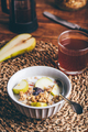 Homemade Granola with Fresh Pear In Bowl - PhotoDune Item for Sale