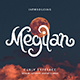 Megilan Font - GraphicRiver Item for Sale