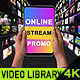 Media Streaming Content Intro Logo - VideoHive Item for Sale