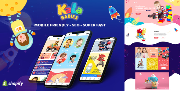 KalaBabies - Kids Store and Baby Shop Shopify Theme