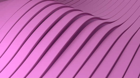 Abstract background with pink wavy stripes
