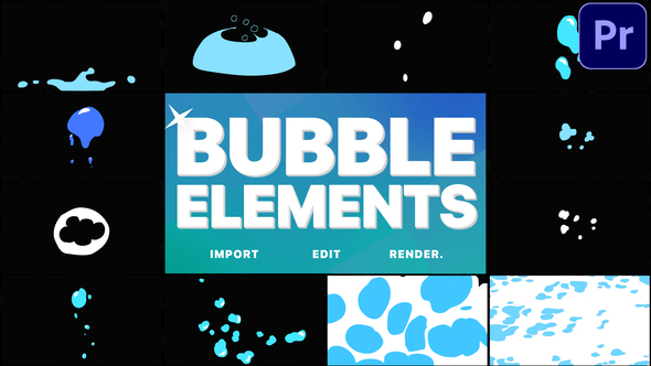 Bubble Elements | Premiere Pro MOGRT