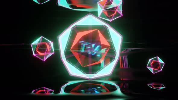 NFT Crystal Balls VJ Loop Animation