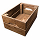 Realistic of wooden crate with PBR textures - 3DOcean Item for Sale