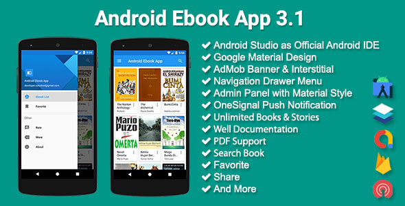 Aplikacja Android Ebook