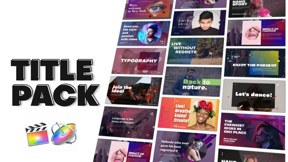 Typography Title Pack alt