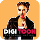 Digi Toon Photoshop Action - GraphicRiver Item for Sale