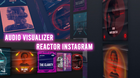 Audio Visualizer Reactor Instagram
