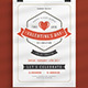 Valentine's Day Party Flyer - GraphicRiver Item for Sale