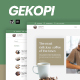 Gekopi - Coffee Shop Blog Elementor Template Kit - ThemeForest Item for Sale