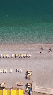 Beach at the Seaside Resort Town