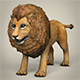Low Poly Lion - 3DOcean Item for Sale