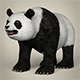 Low Poly Giant Panda - 3DOcean Item for Sale