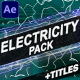 Electricity Elements And Titles | After Effects - VideoHive Item for Sale