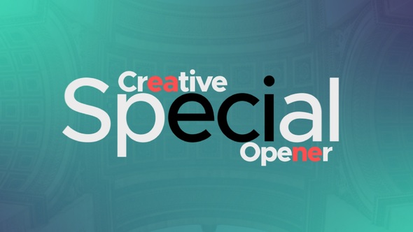 Creative Special Opener