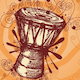 Tribal Drum Logo
