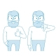 Man Shows Gesture Like Dislike - GraphicRiver Item for Sale