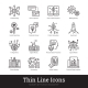 Money, Cryptocurrency, Finance Linear Vector Icons - GraphicRiver Item for Sale