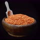 Red Lentil In Wooden Cup - VideoHive Item for Sale