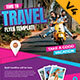 Holiday Travel Flyer - GraphicRiver Item for Sale